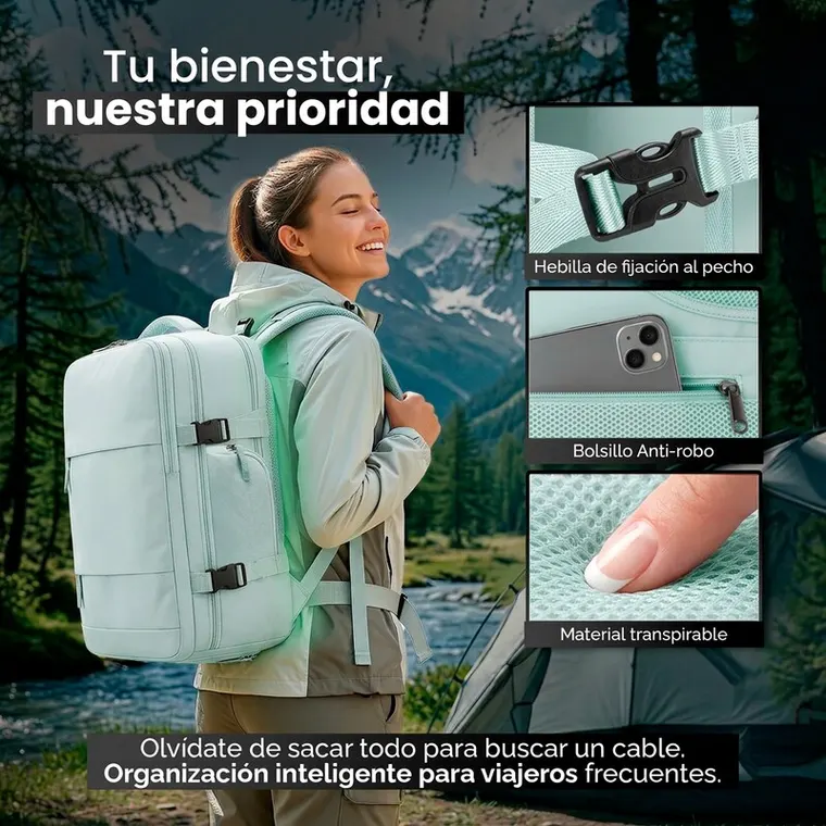 Mochila de viaje